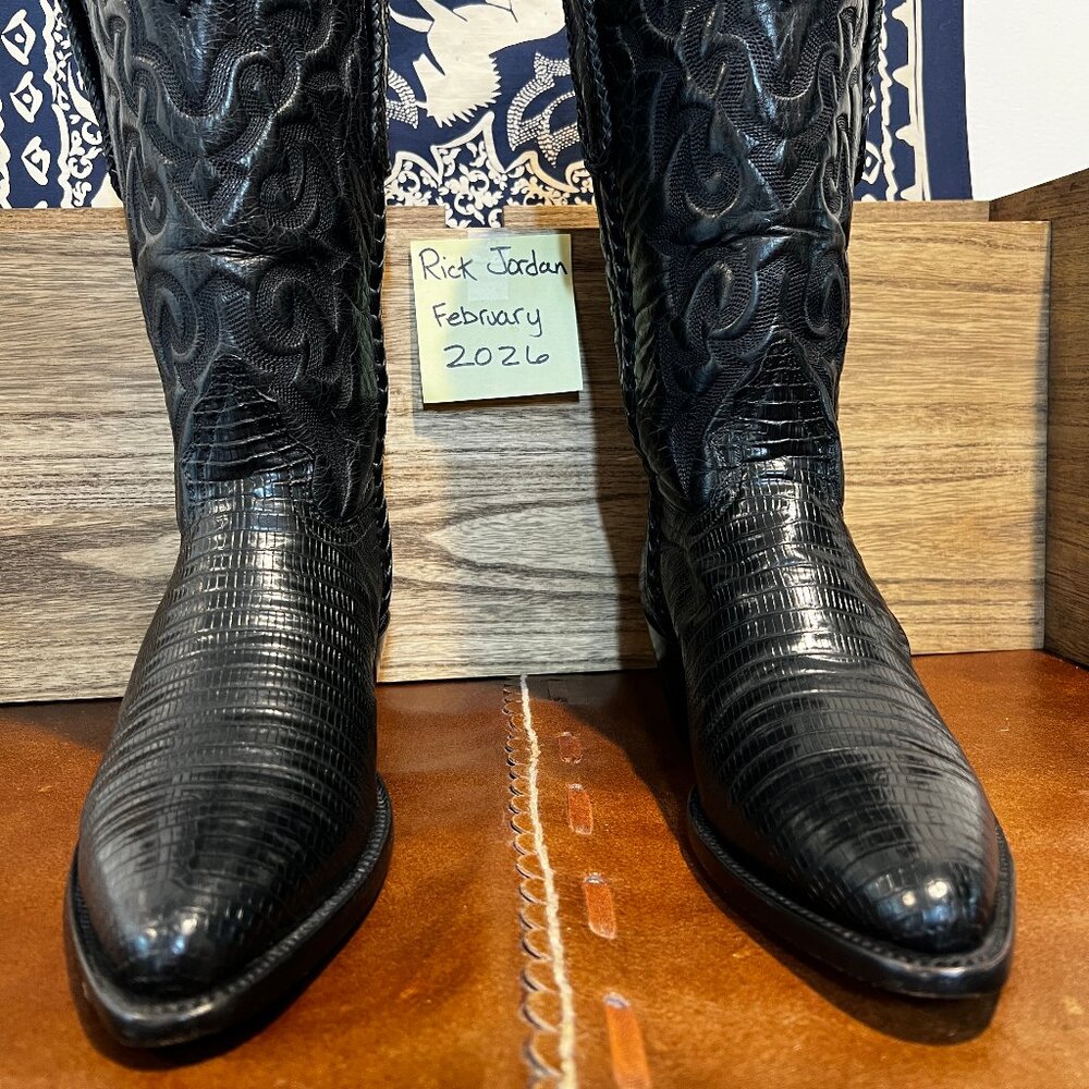 Star by Liberty Boot Co. Lizard Cowboy Boots in Men's Size 8D